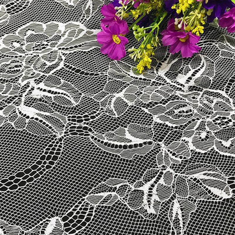Lace Fabric Floral Stripe Nylon for Kids Wear Wholesale Supplier 7